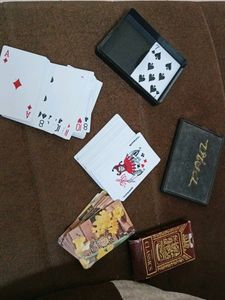 100% Pure Plastic Playing Cards 2+1