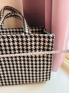 Black And White Tote Bag