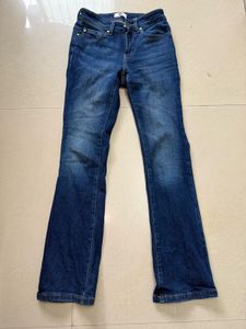 Dark Blue Denim Jeans