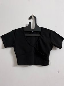 Black Crop Top