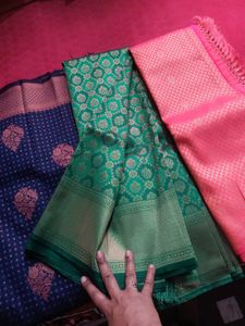 Semi Kanjivaram Silk Saries