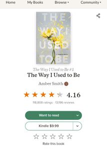 The Way I Used To Be By Amber Smith