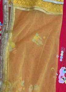 Beautiful Yellow Anarkali Dress