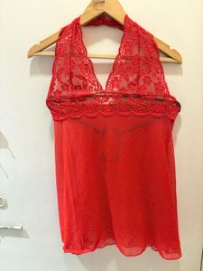 Beautiful Lace Halter Top