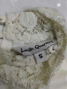 2 Tops Combo-Latin Quarters Top&amp;Green Top
