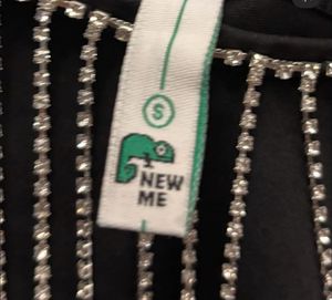 Newme Rhinestone Crop Top