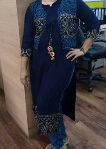 Kurti With Overcoat