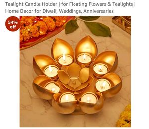 Brass Diya Set - New in Box!