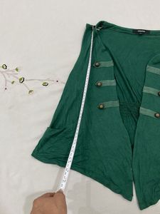 Green Sleeveless Top