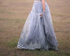 Bridal Grey 2 Piece