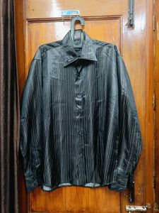 🇳🇿💫♥️ Dark Cock Colour Stylish Striped Shirt