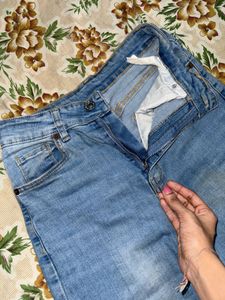 wash blue jeans
