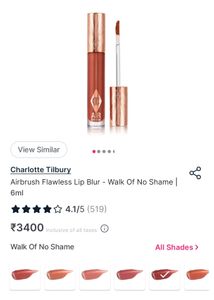 Charlotte Tillbury Airbrush Flawless Lipstick