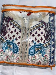 Beautiful Offwhite Pakistani Suit😍🆕✅