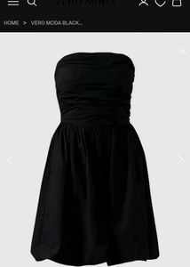 Black Offshoulder Dress