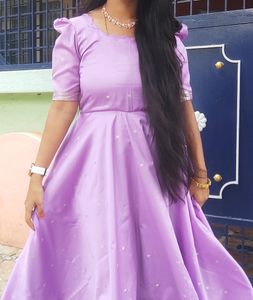 Saree To Long Dress