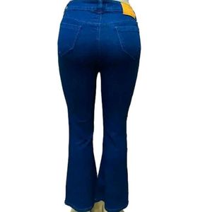 Blue Flared Jeans