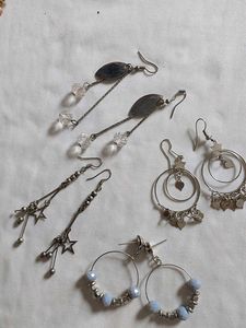 Earring Bundle / Pair Of 4 Earrings Set
