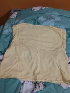 Yellow Crop Top