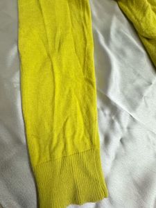 Neon Yellow Cardigan