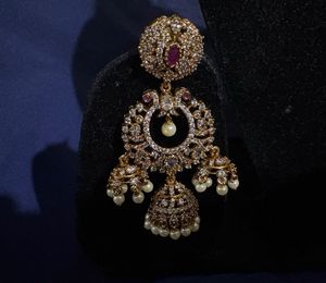 “Elegant Jhumka Earrings”