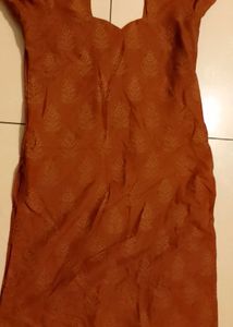 Floral Print Fabric - Mustard Yellow