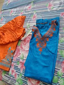 Organe Kurta Set With Salwar