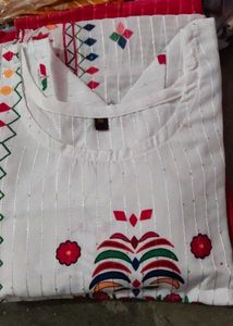Sequin Work Kurta Set