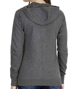 Gray Zip-Up Hoodie