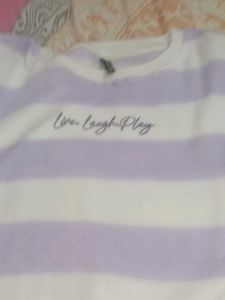 New Lavender Sweat T Shirt
