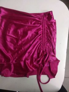 Pink Mini Skirt