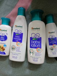 Himalaya Baby Lotion & Oil