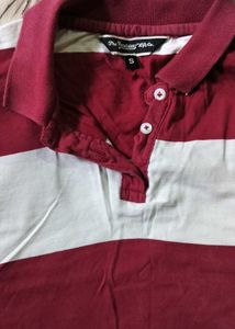 Roadster Crop Polo tshirt