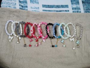 Beaded Charm Bracelet Collection