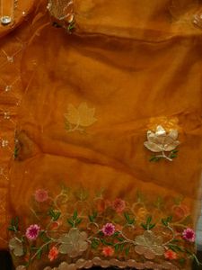 Unstitched Orange Suit