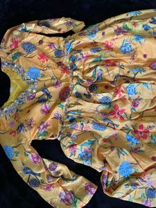 New Designer Stylist Gown With Full Flair