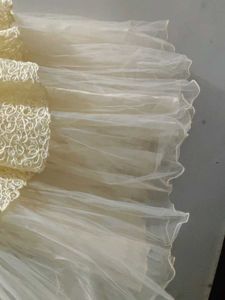 Cream Lace Party Dress