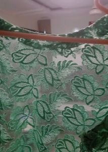 New Shrug Used Even On Lehnga