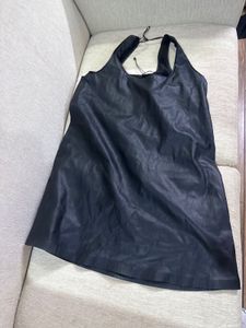 ZARA FAUX LEATHER DRESS