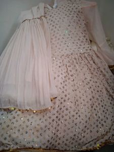 Girls Frock Sharara