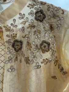 Elegant Ethnic Dress With HandWork
