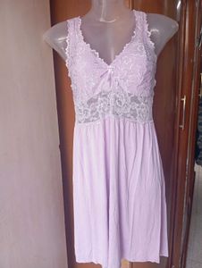Lace Trim Slip Dress