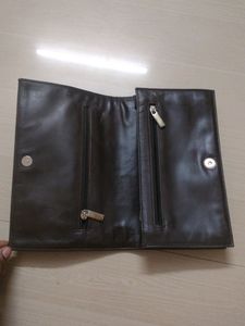 Pure leather Purse With Good condition.