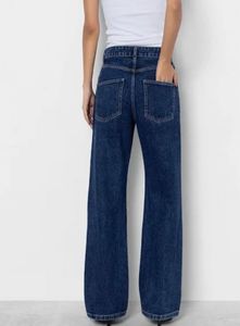 Dark Wash Straight Leg Jeans