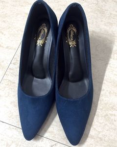 Blue Shoetopia Heels
