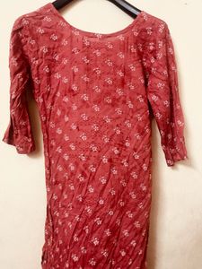 Simple Pink Kurti