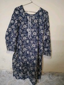 Floral Print Kurta plazo