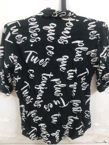 Black And White Shirt