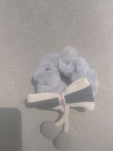 Plush Scrunchie Bundle Set Of 2