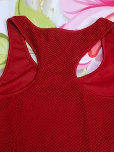(1200)Red EDC Tank Top